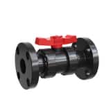 FNW® Figure 340NAF 3 in. Plastic PVC Full Port Flanged 150# Ball Valve FNW340NAFVM at Pollardwater