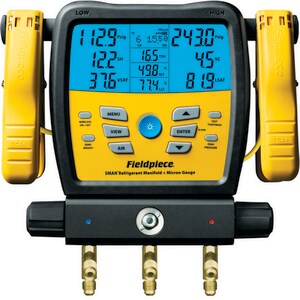 Wireless Refrigerant Manifold 3-port