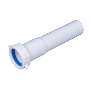 1-1/4 x 6 in. Plastic Slip Joint Extension Tube