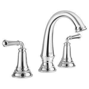 Two Handle Widespread Bathroom Sink Faucet in Polished Chrome