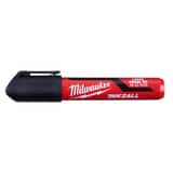 Milwaukee® INKZALL 3PC Large Chisel Tip Black Marker M48223250 at Pollardwater