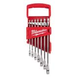 Milwaukee® 7pc Ratcheting Combination Wrench Set - SAE M48229406 at Pollardwater