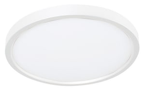 22W 1-Light LED Disc Light in White