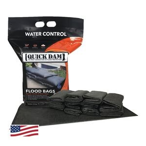 Water Activated Flood Bags 1ft x 2ft, 10-Pack