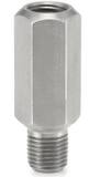 Ashcroft MNPT x FNPT 303 Stainless Steel Pulsation Dampener A041106S50 at Pollardwater
