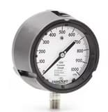 Ashcroft PLUS!™ 4-1/2 x 1/2 in. MNPT 60 psi PBT and Stainless Steel Pressure Gauge A451259SL04L60 at Pollardwater