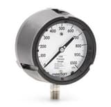 Ashcroft PLUS!™ 4-1/2 x 1/4 in. MNPT Stainless Steel Pressure Gauge A451259SL02L100 at Pollardwater