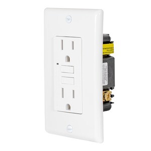15 Amp GFCI Receptacle in White (Pack of 10)