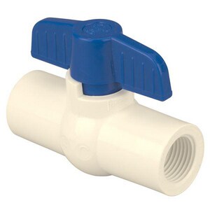 1 in. CPVC Full Port Slip 150# Ball Valve