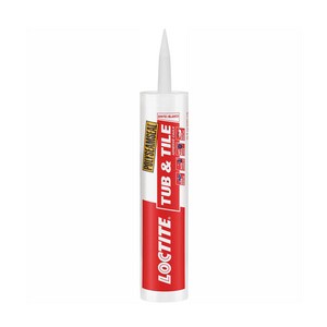 10 oz. Tub & Tile Caulk Sealant in White