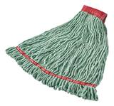 Abco Natura Yarn® Polyester, Rayon and Synthetic Disinfectant Loop-end Mop in Green ALM204LDWGFE at Pollardwater