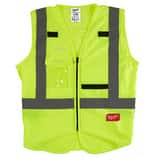 Milwaukee® HIGH VISIBILITY YELLOW SAFETY VEST XXL/XXXL CSA M48735063 at Pollardwater