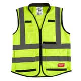 Milwaukee® HIGH VISIBILITY YELLOW PERFORMANCE SAFETY VEST S/M M48735041 at Pollardwater