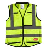 Milwaukee® L/XL Size Polyester High Visibility Safety Vest in Hi-Viz Yellow M48735042 at Pollardwater
