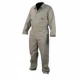 Radians VolCore™ Cotton and Plastic Non-Disposable Quick Release Zipper Coverall in Khaki RFRCA001KL at Pollardwater