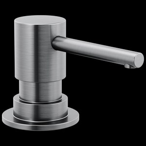 13 oz. Deck Mount Metal Soap & Lotion Dispenser in Arctic Stainless
