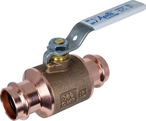 2 in. Bronze Full Port Press Ball Valve