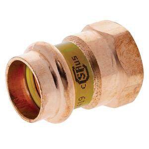 1 in. Copper Press Female Adapter (For Gas)