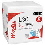 WypAll® L30 12-1/2 x 12 in. Cloth Wiper in White (Case of 12) K05812 at Pollardwater