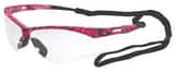 ERB Safety Girl Power at Work® Plastic Safety Glass with Pink Camo Frame and Clear Lens E15341 at Pollardwater