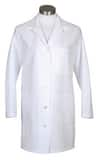 ERB Safety Girl Power at Work® Size L Fabric and 65/35 Poly Poplin Womens Lab Coat in White E82526 at Pollardwater