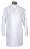 ERB Safety Girl Power at Work® Size 2X Fabric and 65/35 Poly Poplin Womens Lab Coat in White DWFA82528WH2X at Pollardwater