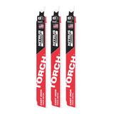Milwaukee® SAWZALL® TORCH™ 8 TPI 9 x 2 in. Reciprocating Saw (Pack of 3) M48005362 at Pollardwater