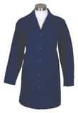 DeltaPlus Girl Power at Work® 9-1/2 in. Size 4X Fabric and 65/35 Poly Poplin Womens Lab Coat in Navy Blue DWFA83363NA4X at Pollardwater