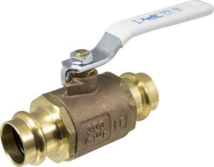 1-1/2 in. Bronze Full Port Press 200# Ball Valve