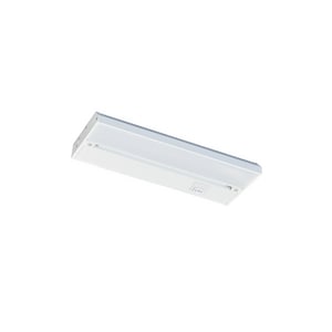 14 in. 6.7W 1-Light Integrated LED Under Cabinet Lighting in White