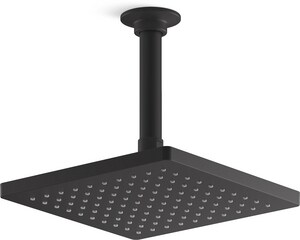 Single Function Showerhead in Matte Black