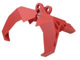 Accuform Signs Stopout® Plastic Ball Valve Lockout in Red AKDD440 at Pollardwater