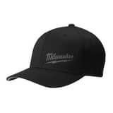 Milwaukee® Flexfit® Fitted Hat in Black M504BLXL at Pollardwater