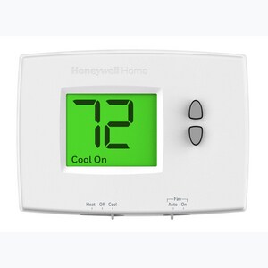 1H/1C Non-programmable Thermostat in White