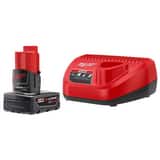 Milwaukee® M12™ 12V Redlithium™ Starter Kit M48592440 at Pollardwater