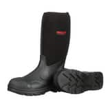 Tingley Badger Boots™ 15 in. Size 9 Mens/11 Womens Rubber Knee Boots with Steel Plain Toe in Black T8715109 at Pollardwater