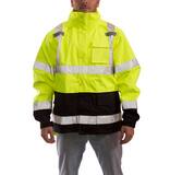 Tingley Comfort-Brite® Size S Plastic Jacket in Fluorescent Yellow-Green TJ53122SM at Pollardwater