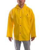 Tingley DuraScrim™ Hooded Rain Jacket in Yellow, Size 5XL TJ561075X at Pollardwater