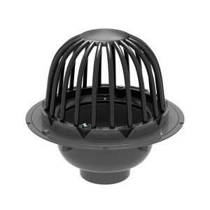 PROFLO® 3 in. PVC Roof Drain with Cast Iron Dome for Flat ...