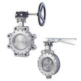 FNW® HPA Series Carbon Steel and Stainless Steel Lug MRTFE Lever Handle Butterfly Valve FNWHPA3LCTLP at Pollardwater