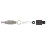 Stenner 3/8 in. NPT x OD Tube Plastic and Stainless Steel Ball Check Valve SBC2381 at Pollardwater