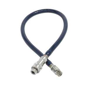 Water Hose w/ Quick Disconnect, 3/4" Diameter, 48" Long