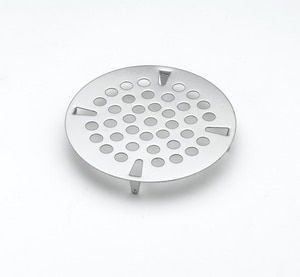 3-1/2" Flat Strainer, Stainless Steel