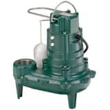 Zoeller Pump Co Waste-Mate 2 in. 1/2 HP Submersible Sewage Pump Z2670003 at Pollardwater