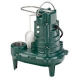 Zoeller Pump Co Waste-Mate 2 in. 1/2 HP Submersible Sewage Pump Z2670003 at Pollardwater
