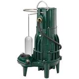 Zoeller Pump Co 1-1/2 in. 1/2 hp Submersible Effluent Pump Z1630003 at Pollardwater