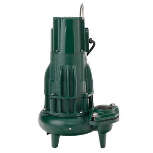 2 in. 1 hp 179 gpm 230V Manual Sewage Pump