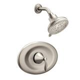 Moen Eva Two Handle Centerset Bathroom Sink Faucet In Brilliance Stainless 6410bn Ferguson