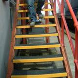 Rust-Oleum® SafeStep® 47-1/4 x 47-1/4 in. Course Fiberglass Reinforced Adhesive Landing Pad R271816 at Pollardwater