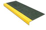 Rust-Oleum® SafeStep® 13-1/2 in. Fiberglass Reinforced Plastic Adhesive Tread (Pack of 3) R271801 at Pollardwater
